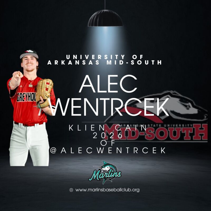 Image for the Tweet beginning: Congrats to @alecwentrcek  for